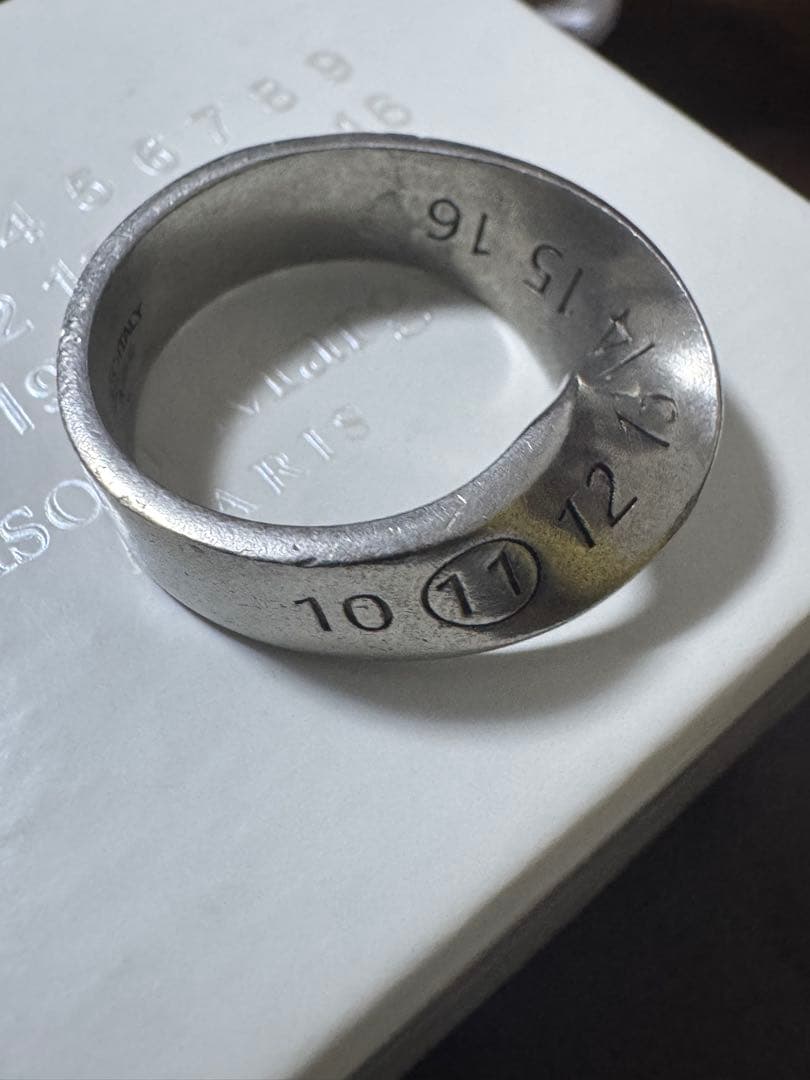 Maison Margiela シルバーリング 11 S925