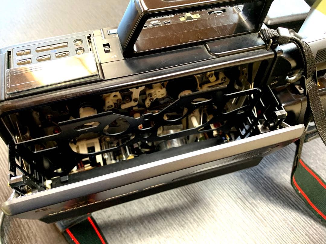 ジャンク品　ナショナルビデオカメラ　NV-M21 オプション数点付　VHS