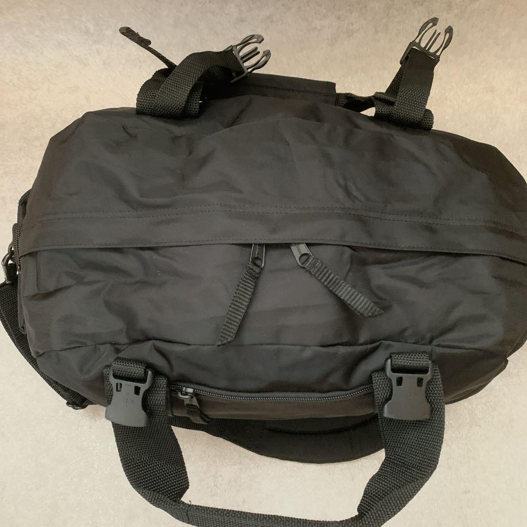 美品✨　L.L.Bean ブラック ダッフルバッグ　人気サイズS