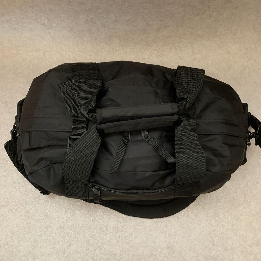 美品✨　L.L.Bean ブラック ダッフルバッグ　人気サイズS