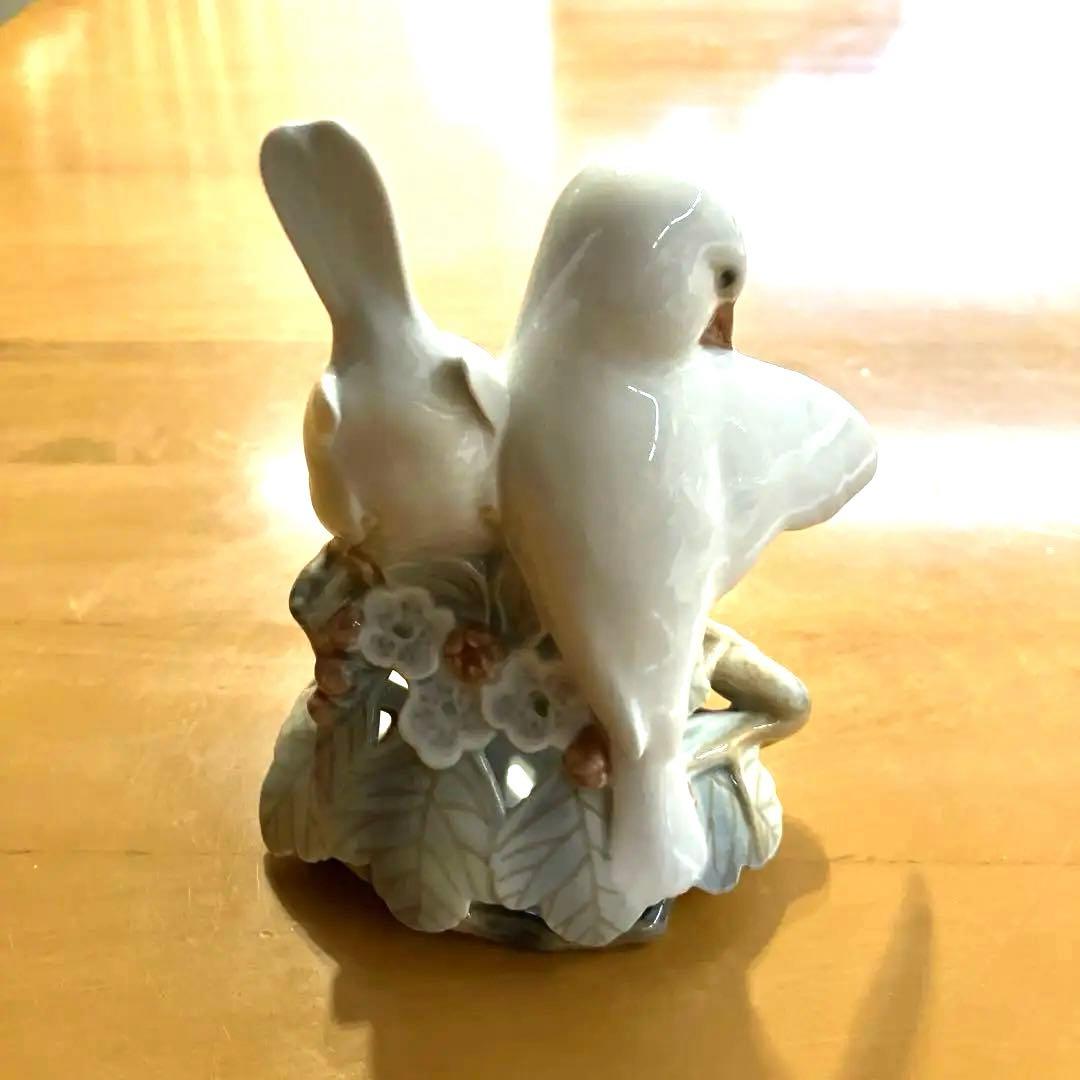 ロイヤルコペンハーゲン　lovebirds 鳥置物　ラブバード
