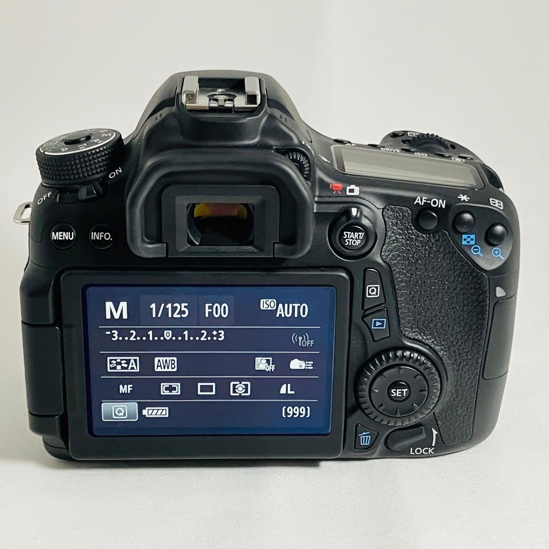 S数少✨届いてすぐ使える✨キヤノン 70D◆超望遠ダブルレンズ◆バッグ＆おまけ付