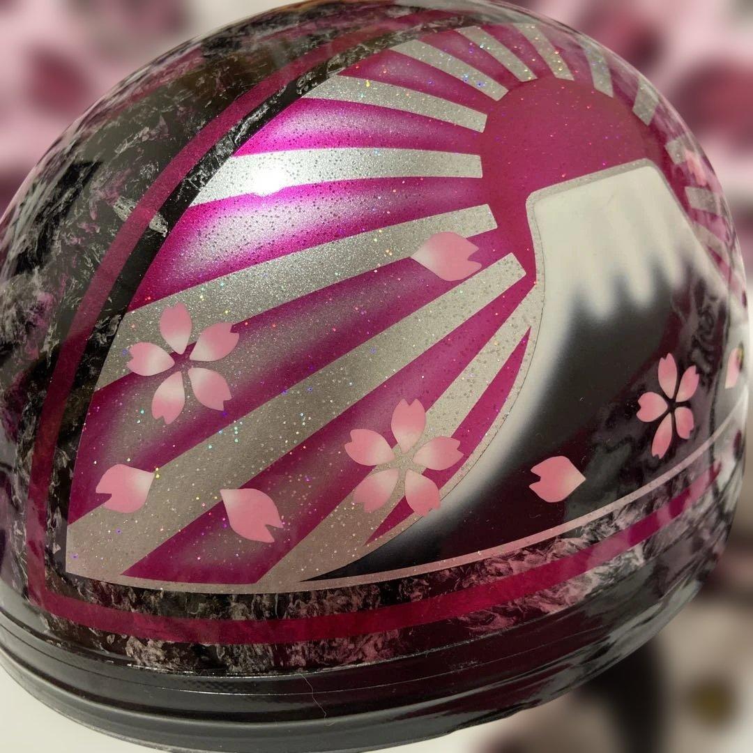 コルク半7色ラメピンク色