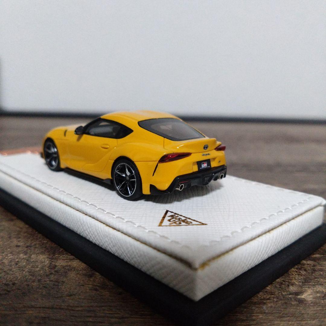 Toyota GR SUPRA RZ 2019 イエロー 1/64makeup製
