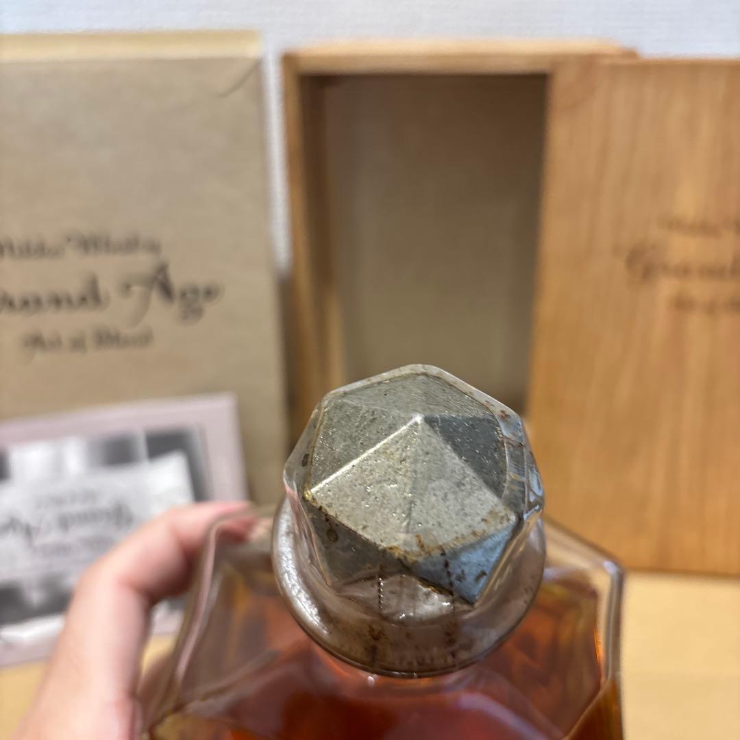ニッカウイスキー　Grand Age グランドエイジ ウイスキー　木箱付　（2）