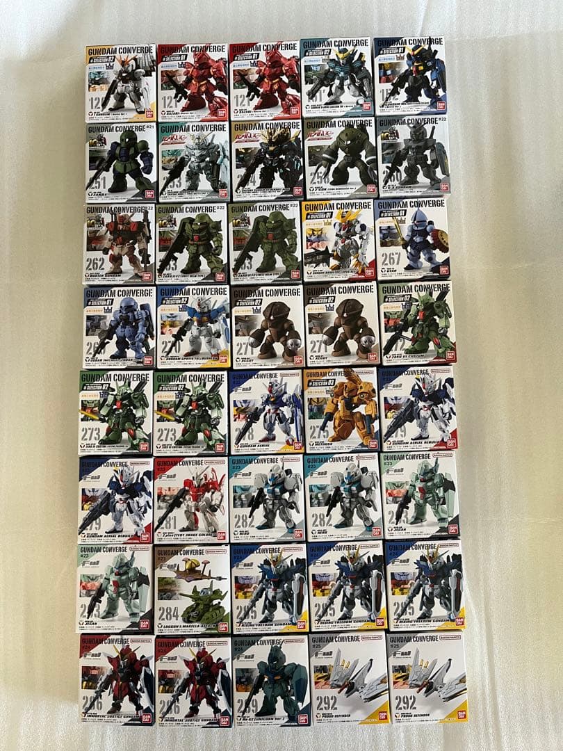 計71個【おまけ付】ガンダム　コンバージ　まとめ売り　CONVERGE
