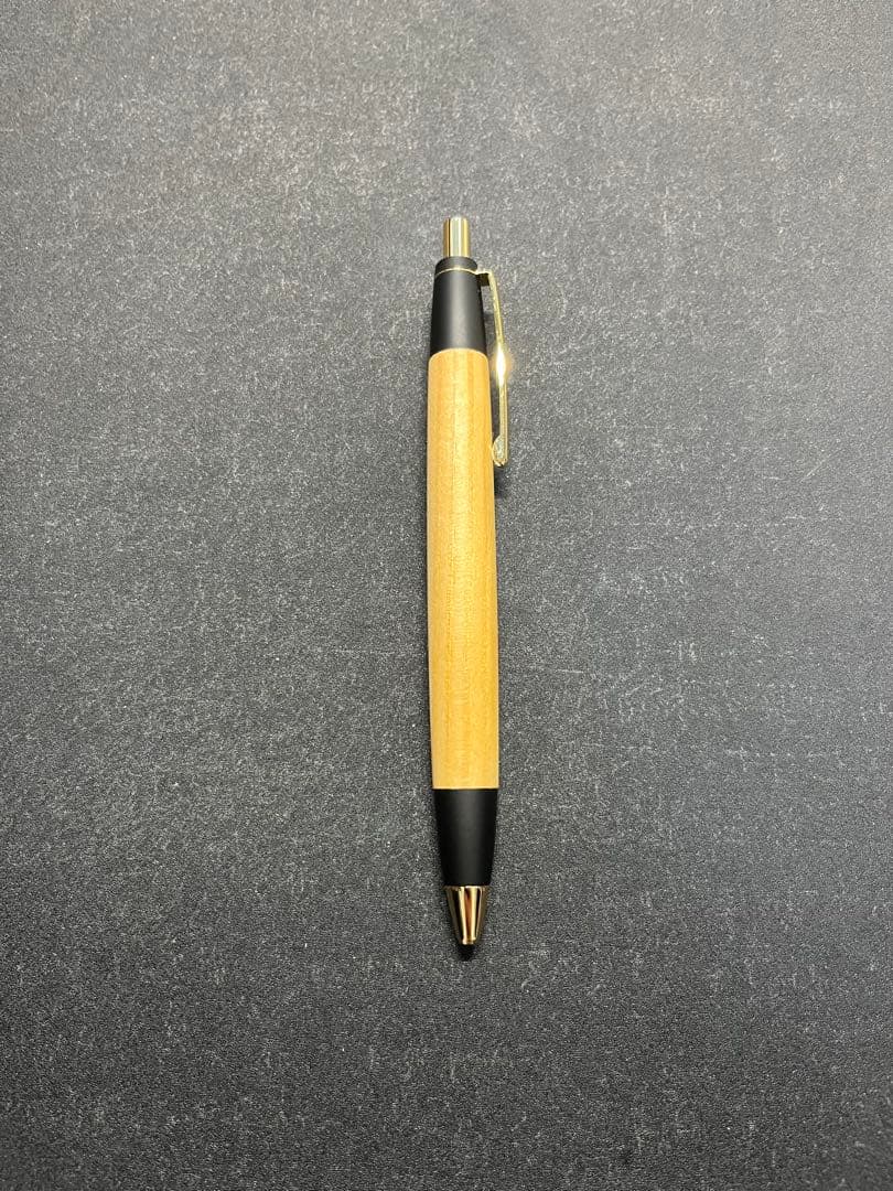 野原工芸　ウッドヒル隠岐　木のボールペン　スタンダード　隠岐の黒松