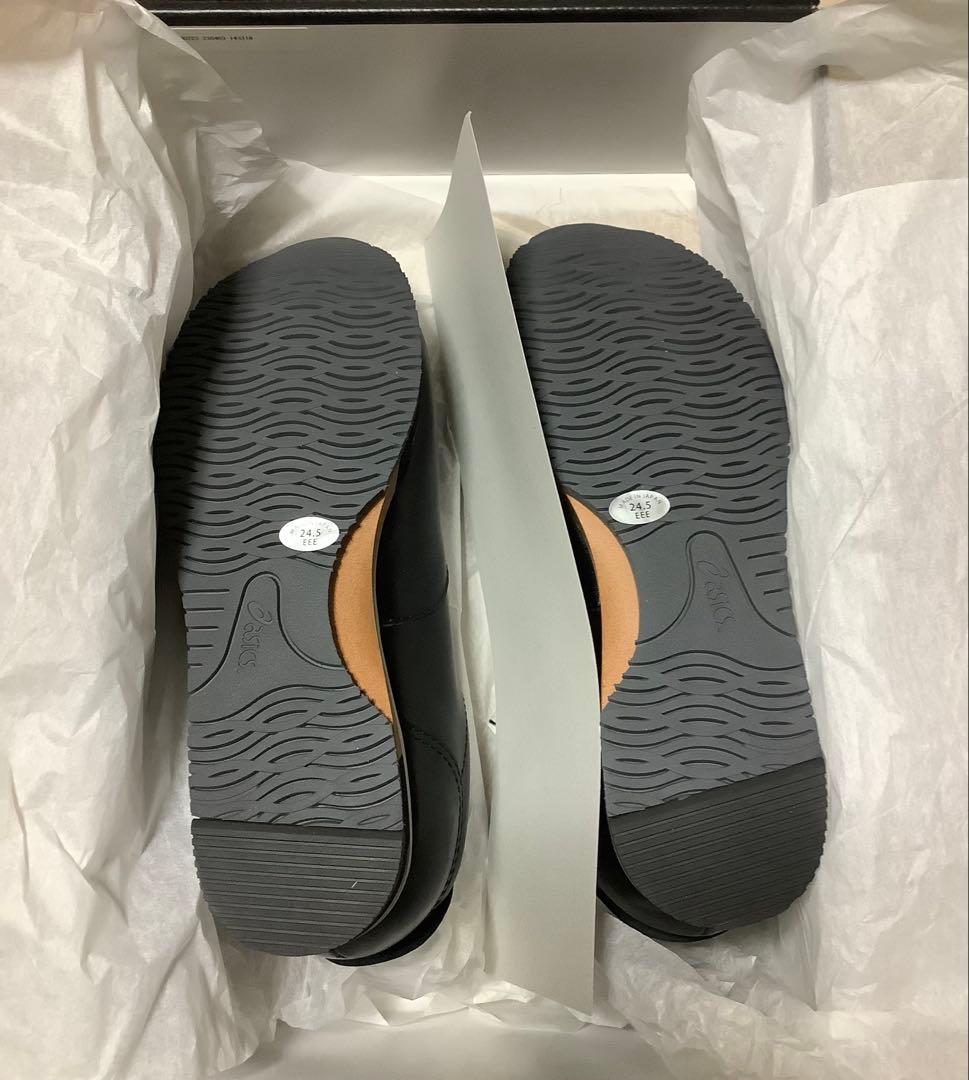 【新品未使用】アシックス Runwalk MC177G 黒24.5cm