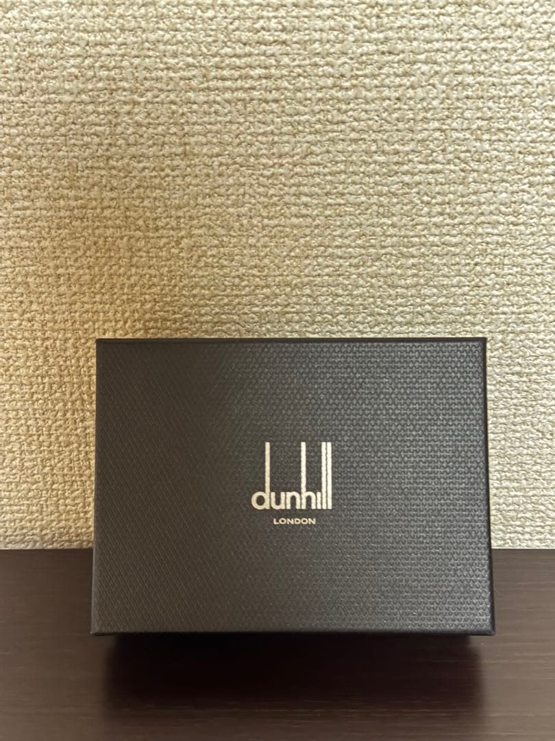 新品未使用　dunhill レザー キーケース　ブラウンブラック