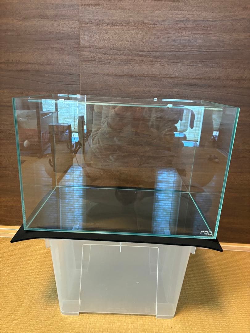 ADA45㎝ガラス水槽 中型 LEDライト付き