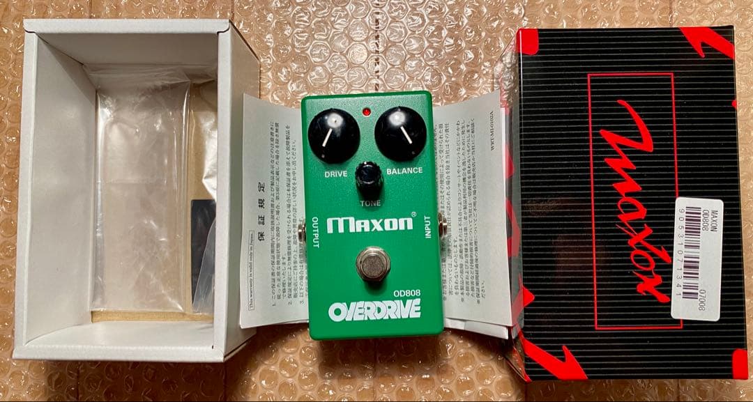 これ一つで良い！！みんな大好きMAXON OD808