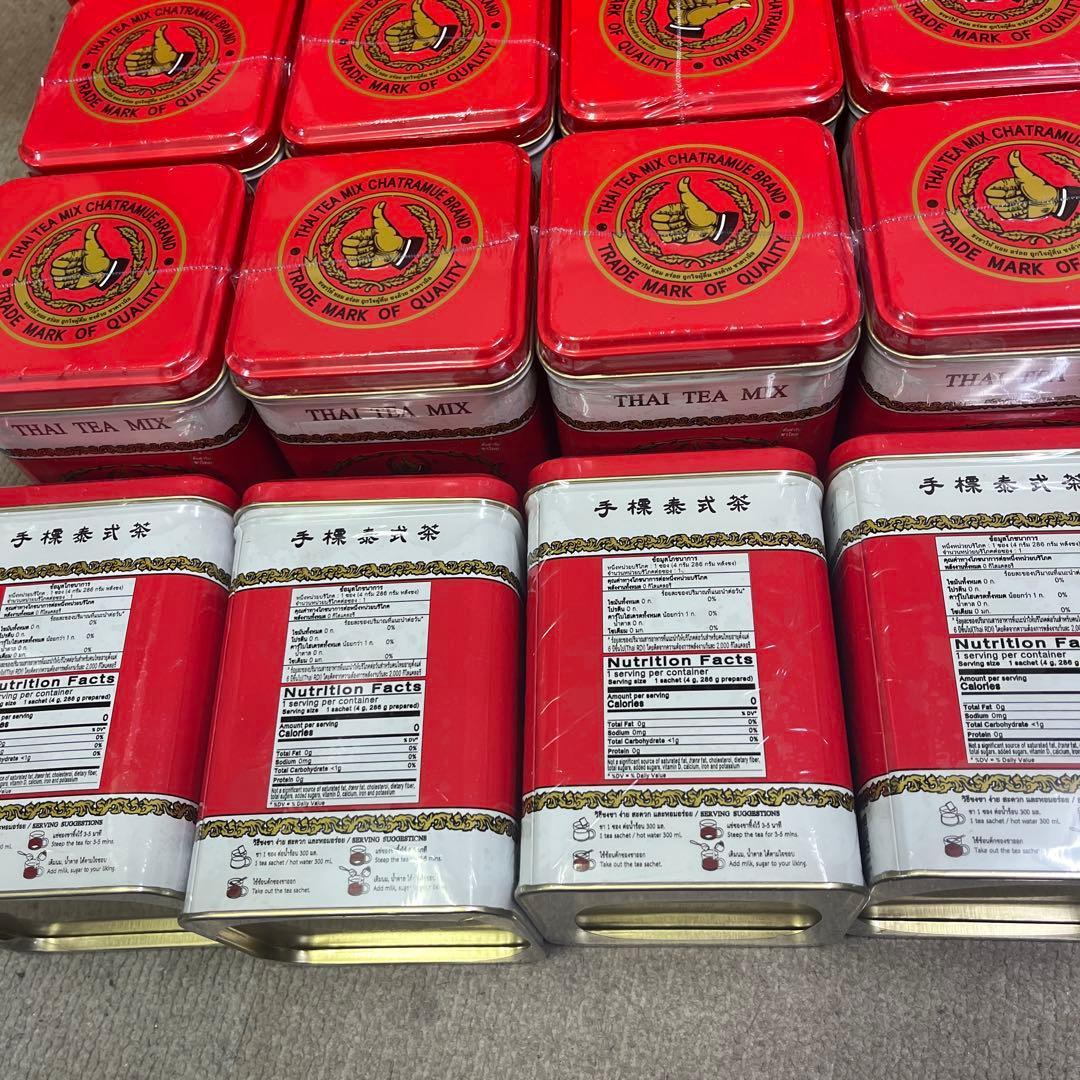 新品未開封 タイティー ×１２缶 THAI TEA MIX ChaTraMue