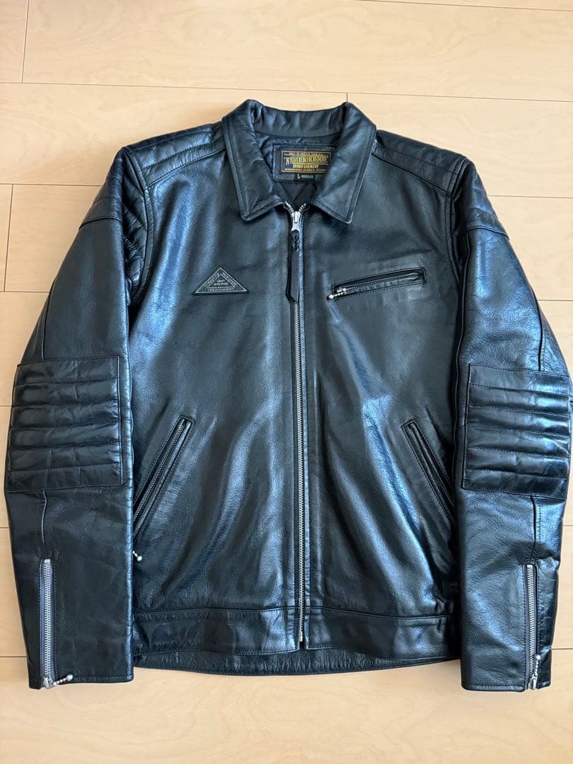 NEIGHBORHOOD VINCENT/BL-JKT レザージャケット