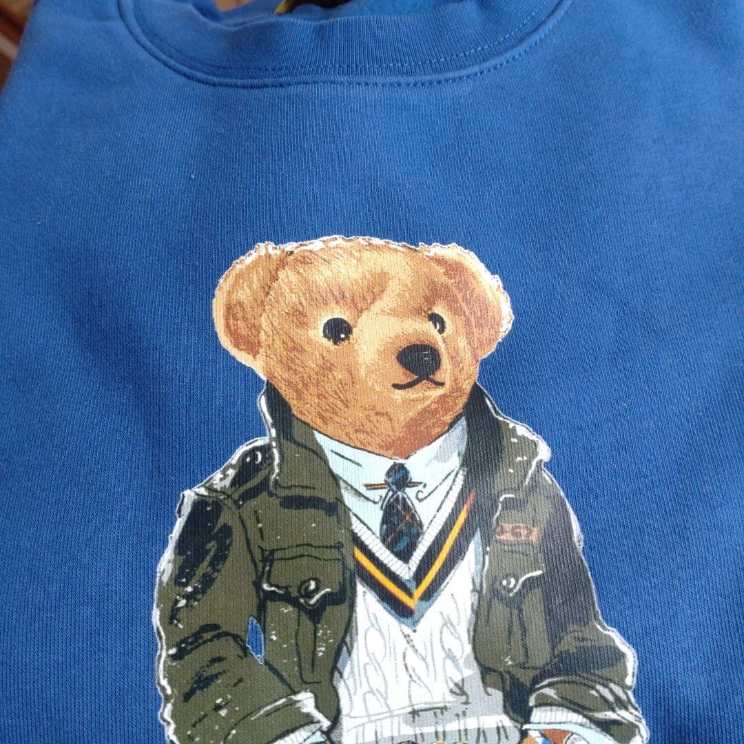 POLO RALPH LAUREN ラルフ トレーナー ポロベア ブルー