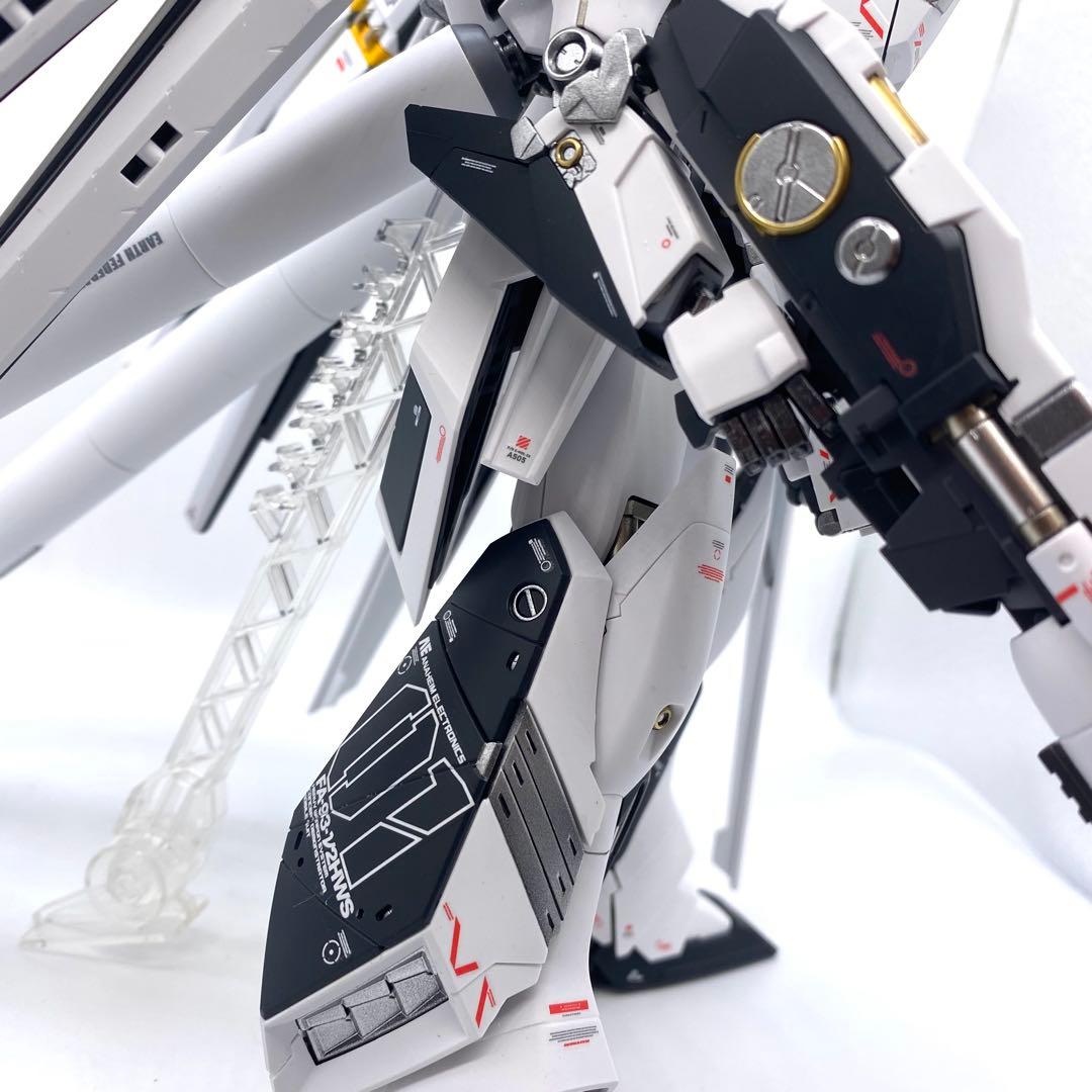 MG Ｈi-νガンダム　HWS装備型　ガンプラ　全塗装　完成品