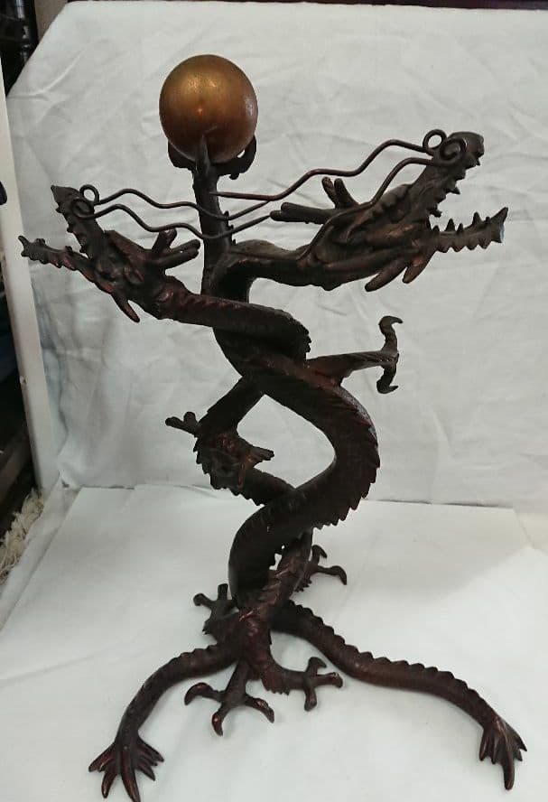 骨董 アンティーク 雑貨 置物　銅？