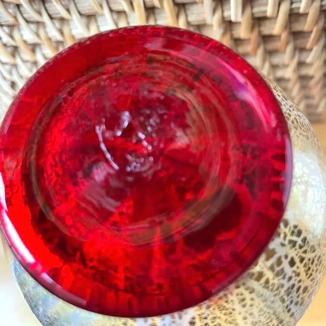 値下げ　希少ベネチアングラス　ワイン、日本酒　デカンタ+2グラス　セット　一点物