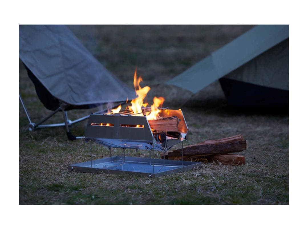 鎌倉天幕 SOLOIST HOMURA 焚き火台 たき火台　Tシャツ付き