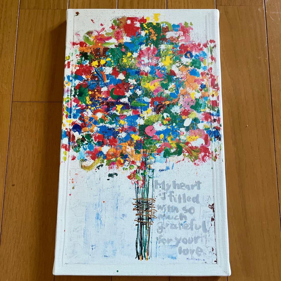 ☆木梨憲武展☆キャンバスアート《感謝》