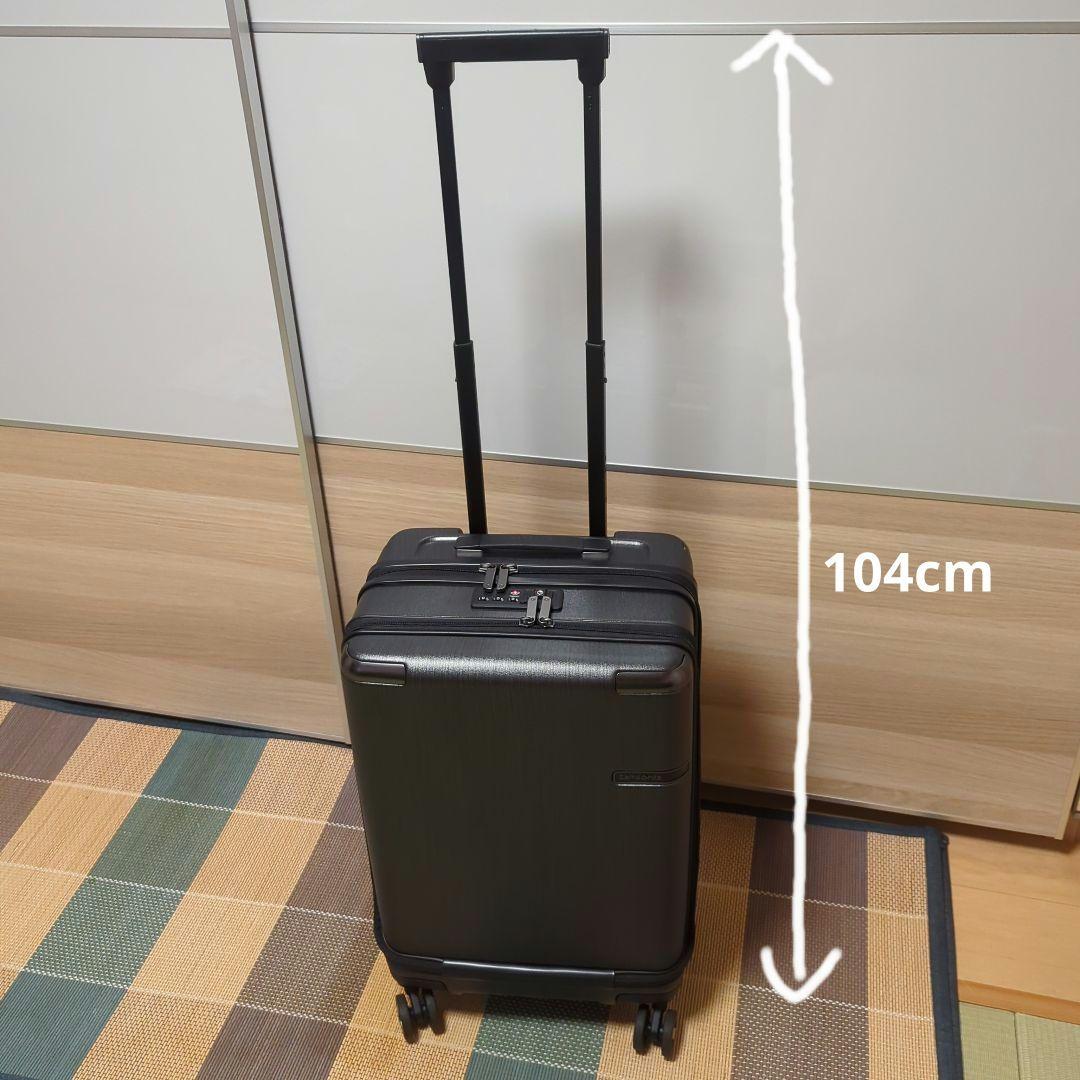 Samsonite機内持ち込みサイズ キャリーケース 33L BLACK