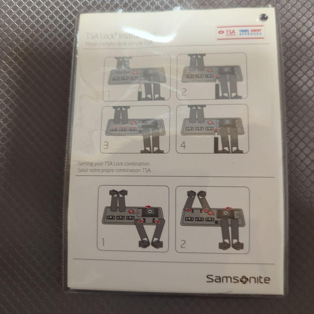 Samsonite機内持ち込みサイズ キャリーケース 33L BLACK