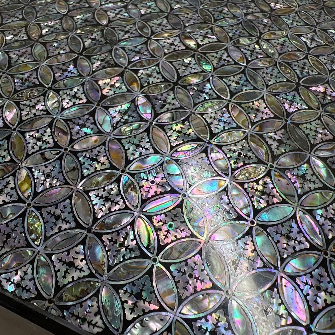 朝鮮美術　極上螺鈿大文庫　約39×30×11.5㎝ 東Y7-1104③トヒトコ