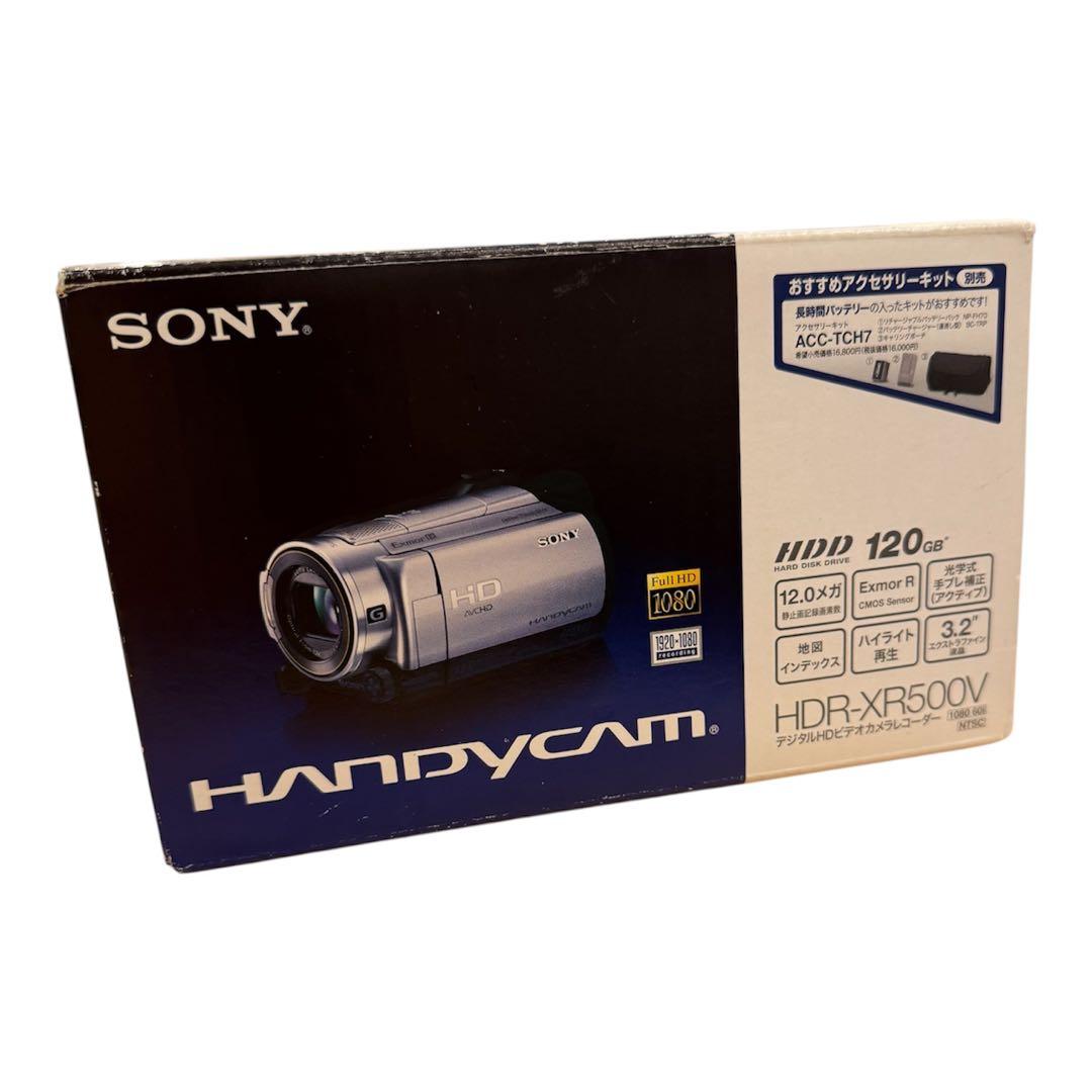 【美品】SONY ソニー HDR-XR500V ビデオカメラ ハンディカム