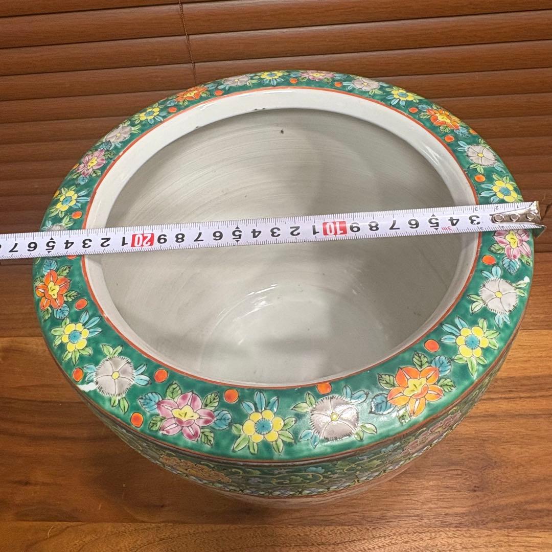 古伊万里◎赤絵火鉢