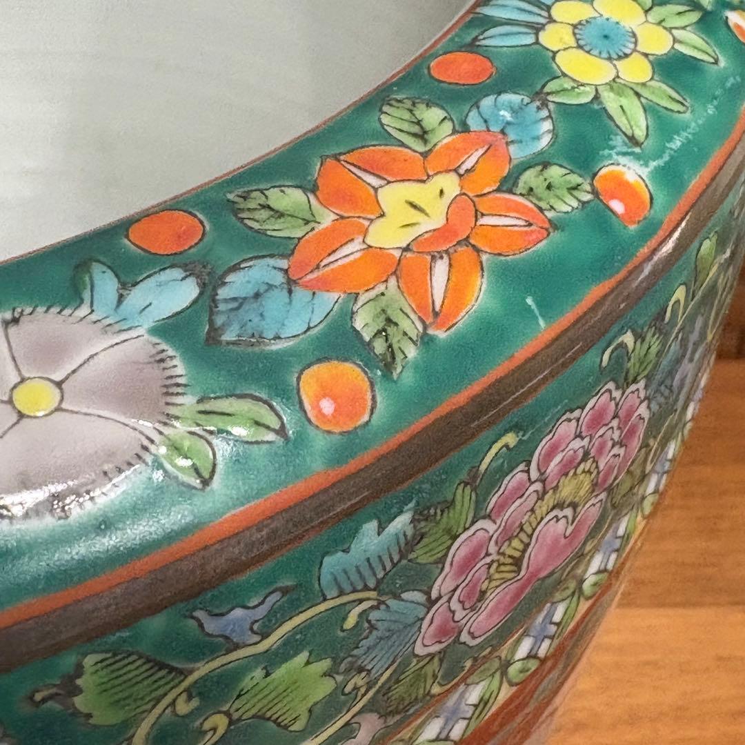 古伊万里◎赤絵火鉢