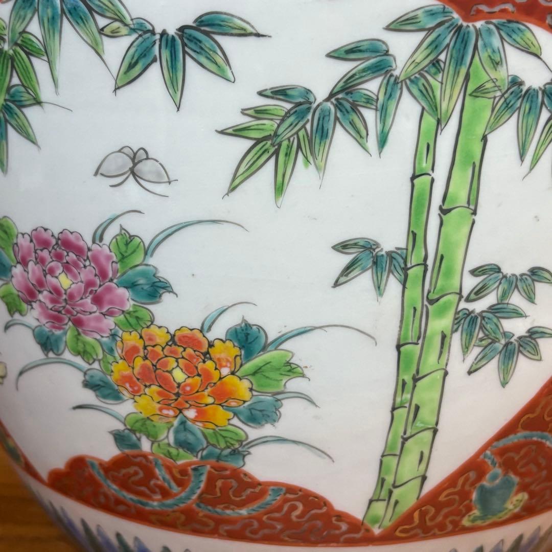 古伊万里◎赤絵火鉢