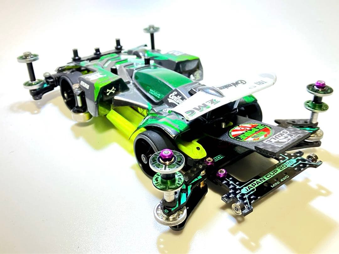 mirechin ミニ四駆　完成品　ネオトライダガーzmc