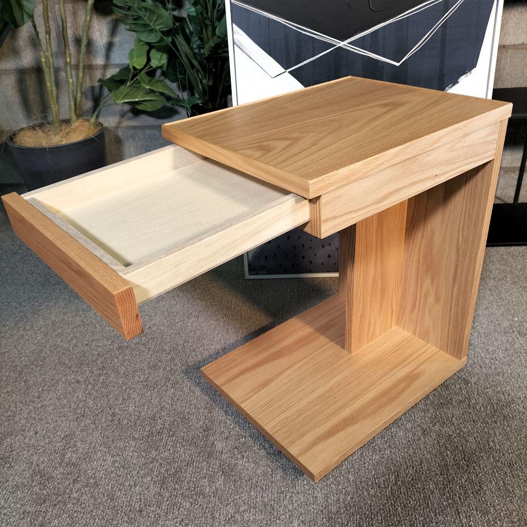 レグナテックジラーレサイドテーブル◆ 引き出し付き◆展示品(459)