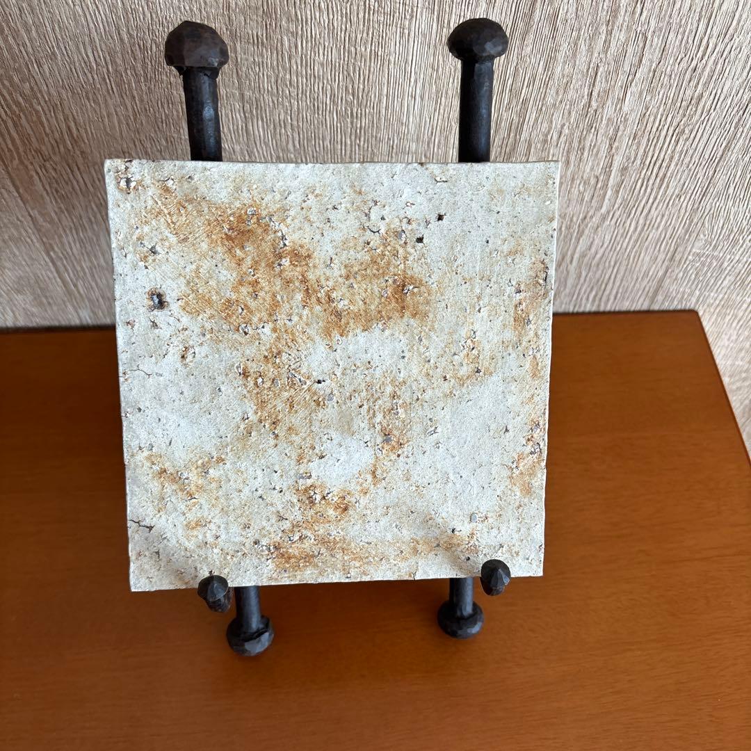 内田鋼一作 加彩盤(小)