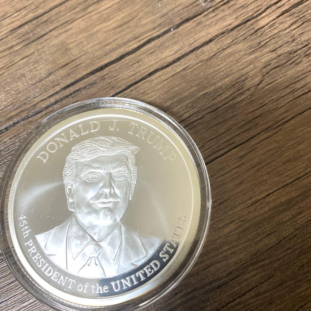 トランプ大統領　銀　シルバー　メダル 　 5オンス 1オンス　2枚セット