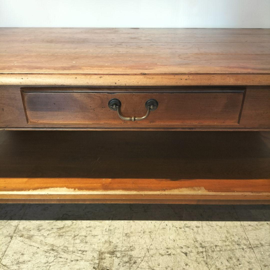 M♦ヴィンテージ　ETHAN ALLEN　ローテーブル　センターテーブル