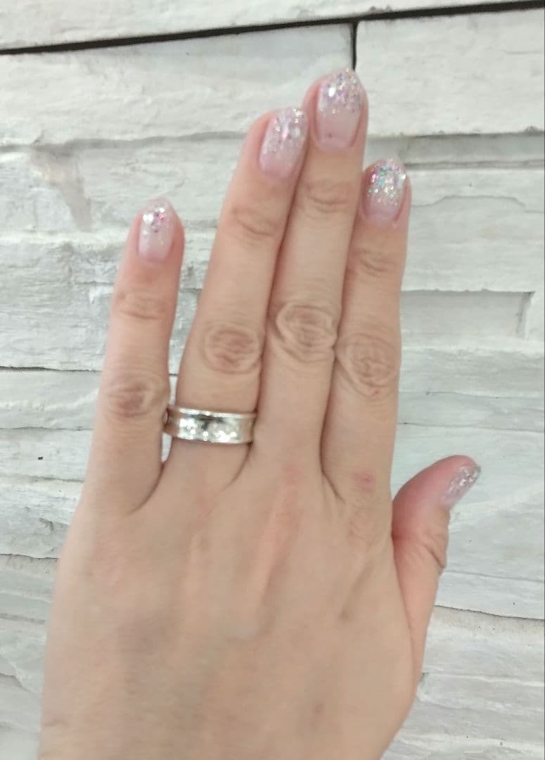 TIFFANY　ナローリング　シルバーリング　#13　　中古品