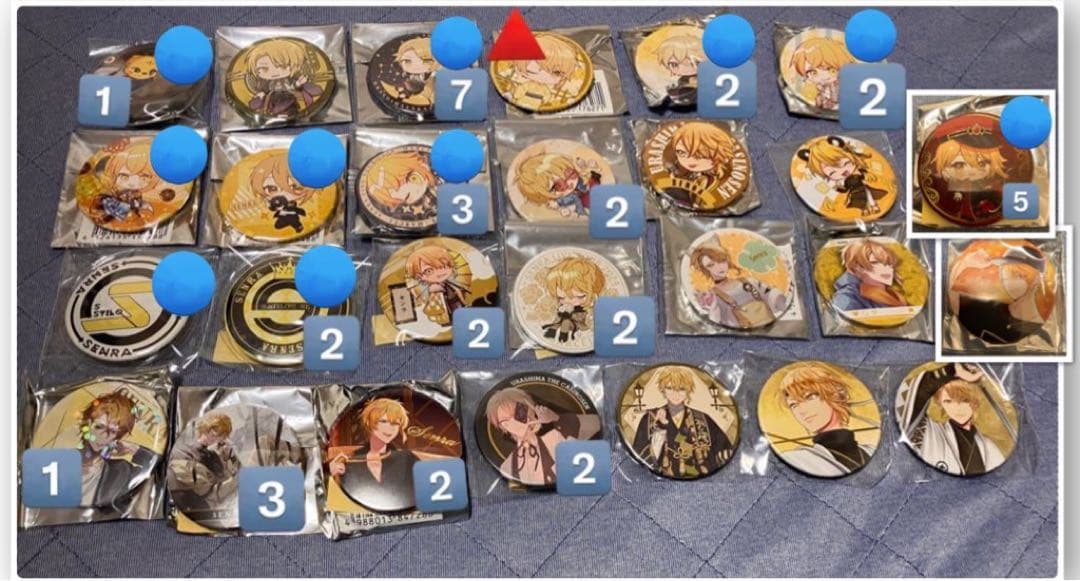 浦島坂田船 センラ 缶バッジ まとめ売り