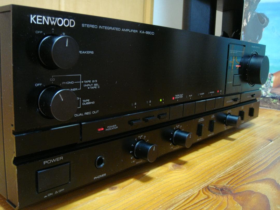 整備済 KENWOOD ケンウッド プリメインアンプ KA-880D