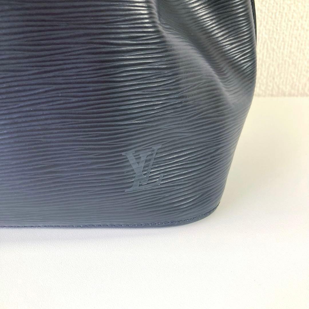 LOUIS VUITTON エピレザー プチノエ ノワール 黒 バケットバッグ