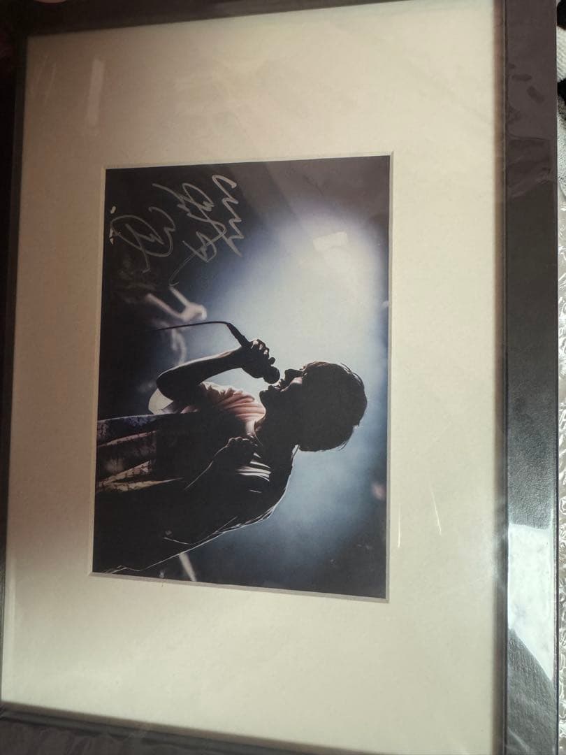 柏*美様 竹中雄大　直筆サイン入りライブパフォーマンス写真 A4サイズ