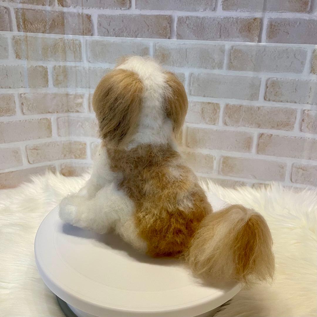 P*o様 シーズー　羊毛フェルト　momoichigo