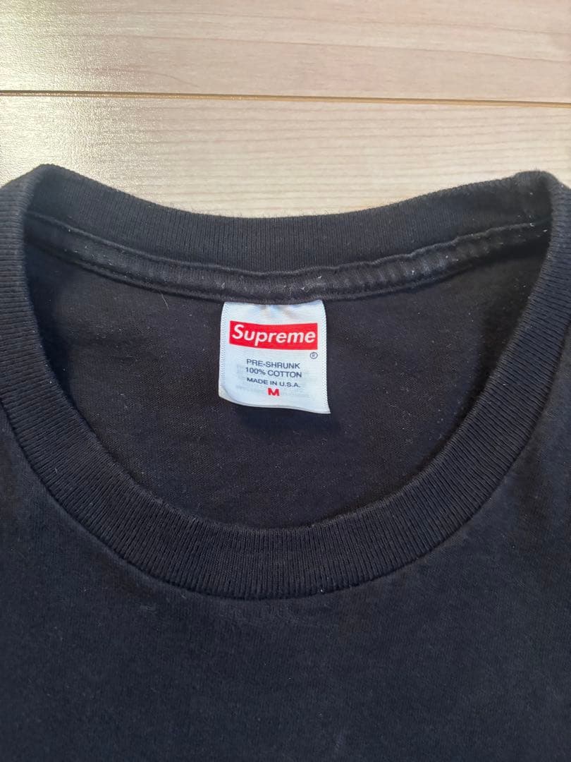 【supreme】迷彩ボックスロゴT ブラック　M 23fw