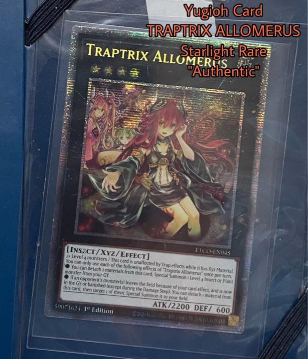 【海外限定/正規品鑑定済】 遊戯王 アロメルスの蟲惑魔 スターライトレア 英語版