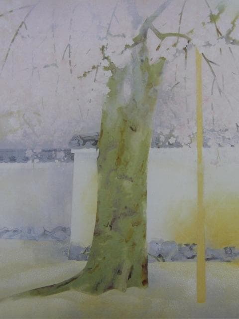 奥村土牛、【醍醐】、希少画集画より、状態良好、新品高級額装付