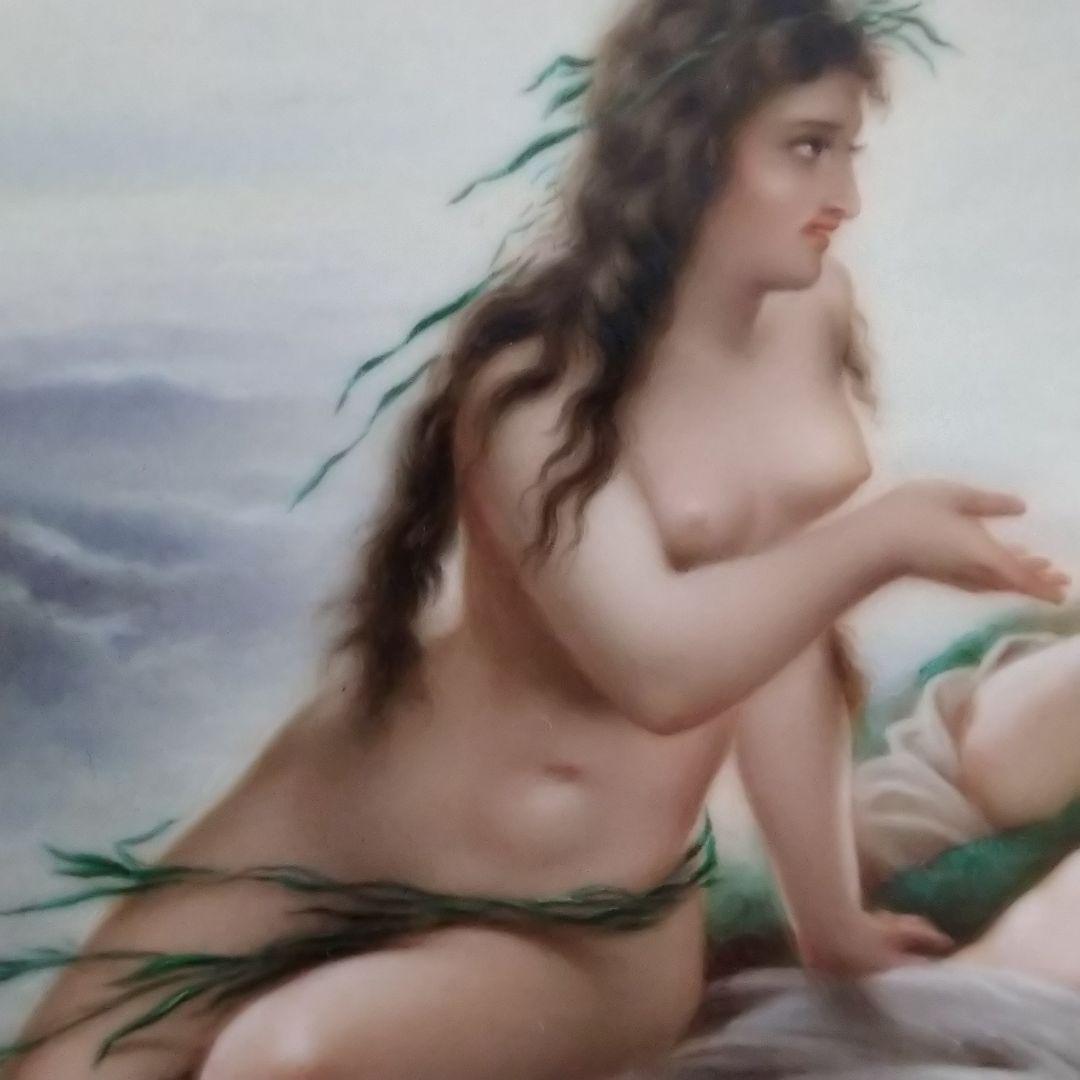 ✤額装陶板画✤『オンディーヌ』✤