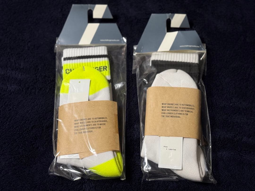 CHALLENGER チャレンジャー ソックス 5セット 長瀬智也 新品未使用