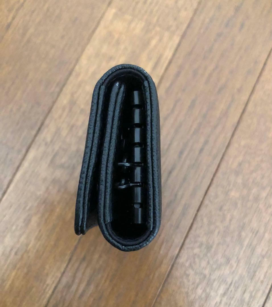 美品 ディーゼル DIESEL 6連キーケース 本革/ブラック