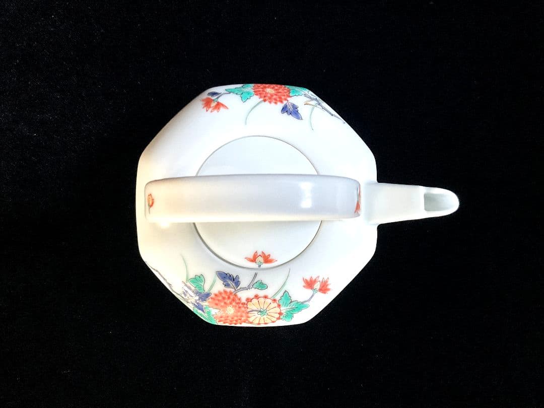 【未使用】十三代 酒井田柿右衛門　酒器セット　銚子　お猪口