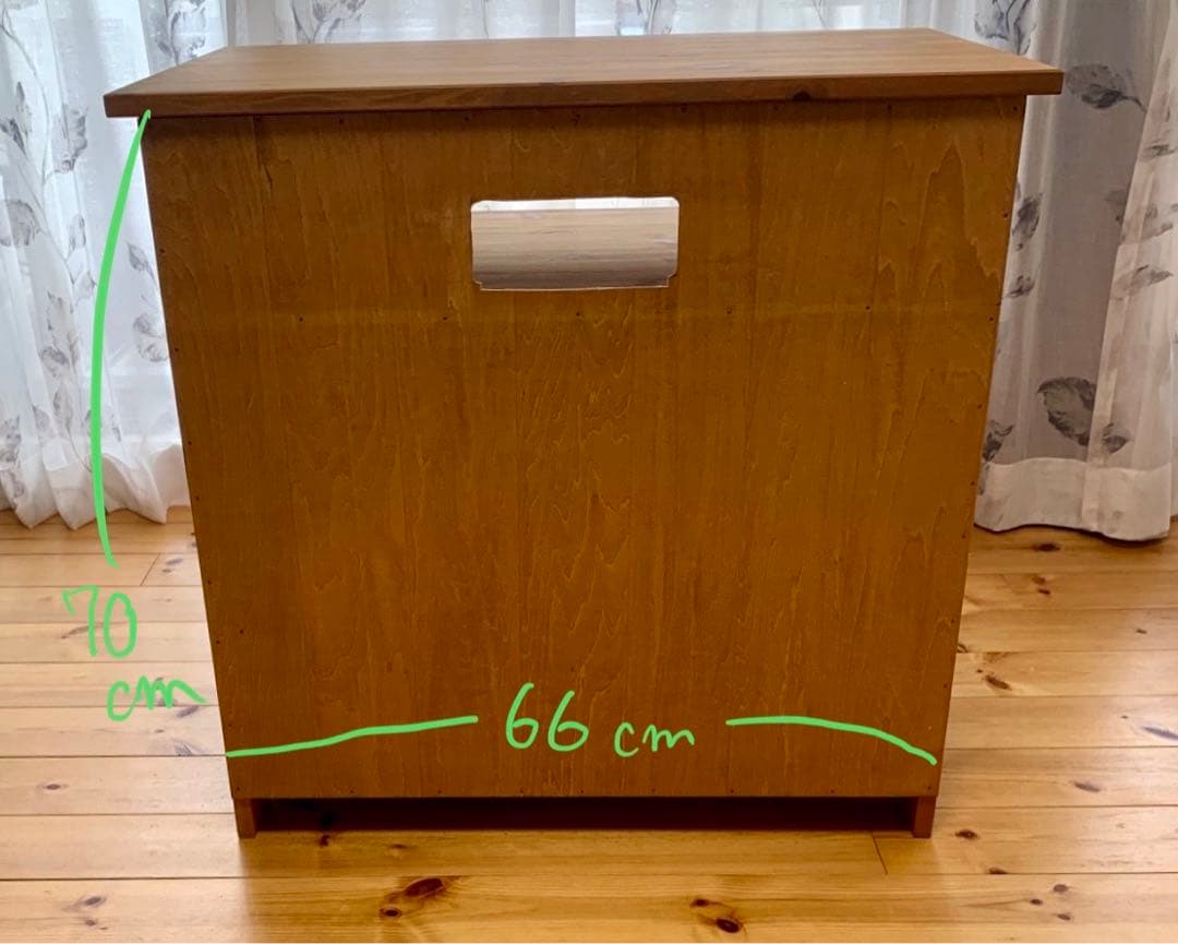 カントリー家具　収納　ハート【送料込】