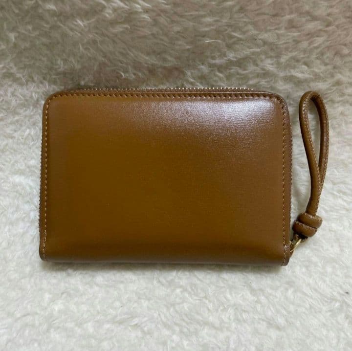 JIL SANDER　ジルサンダー　ブラウン　折り財布　極美品‼️